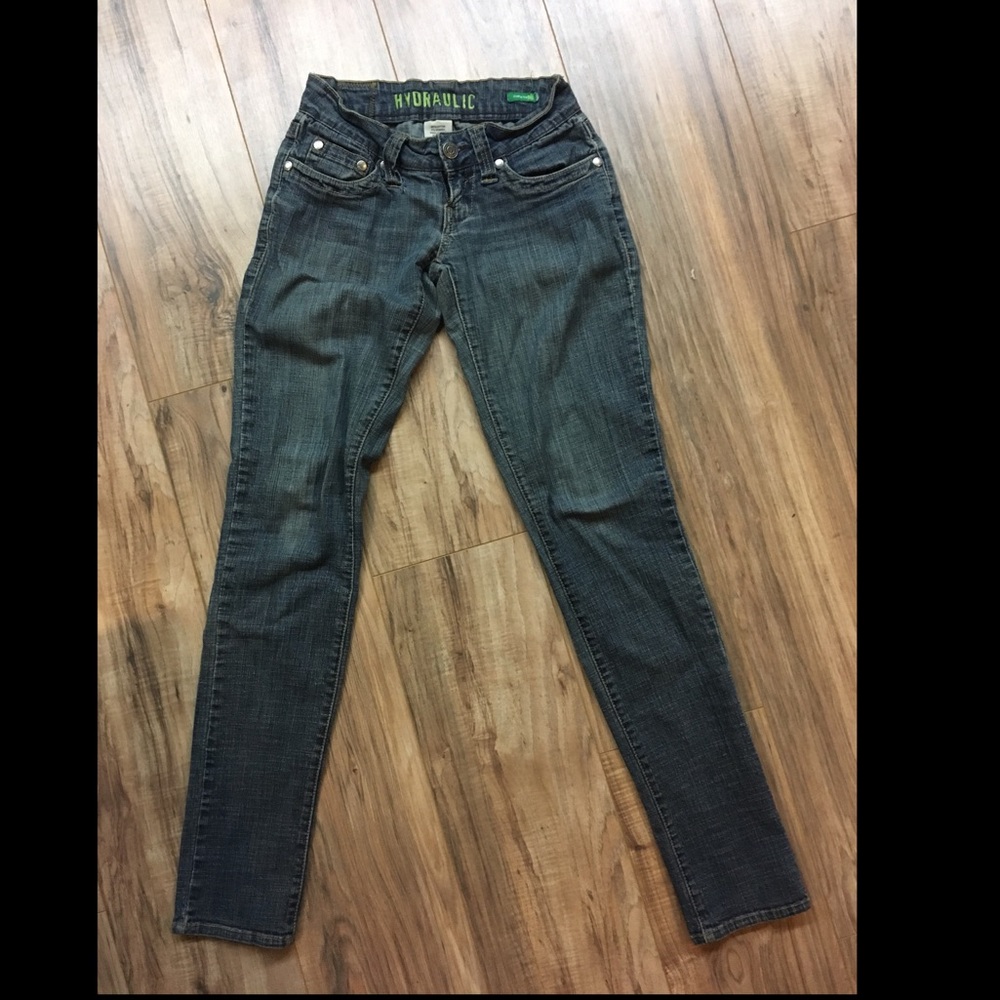 Hydraulic Long Skinny Jeans Size 1-2